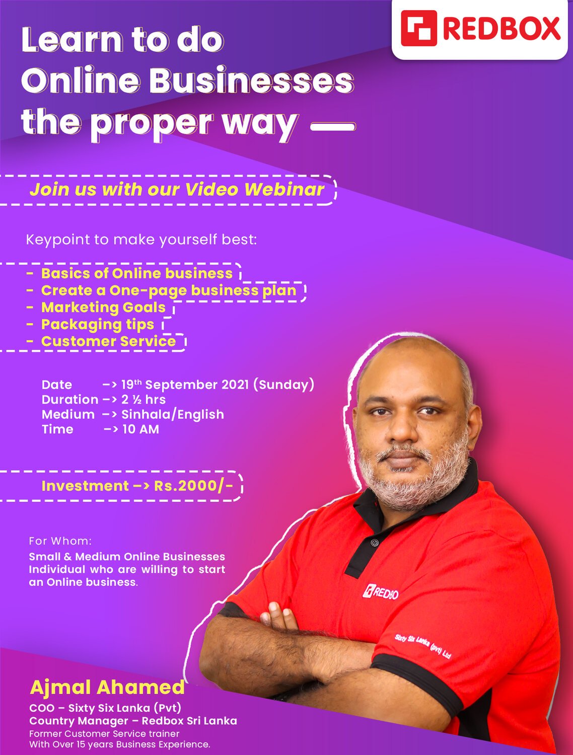 66 Marketing — Speaker