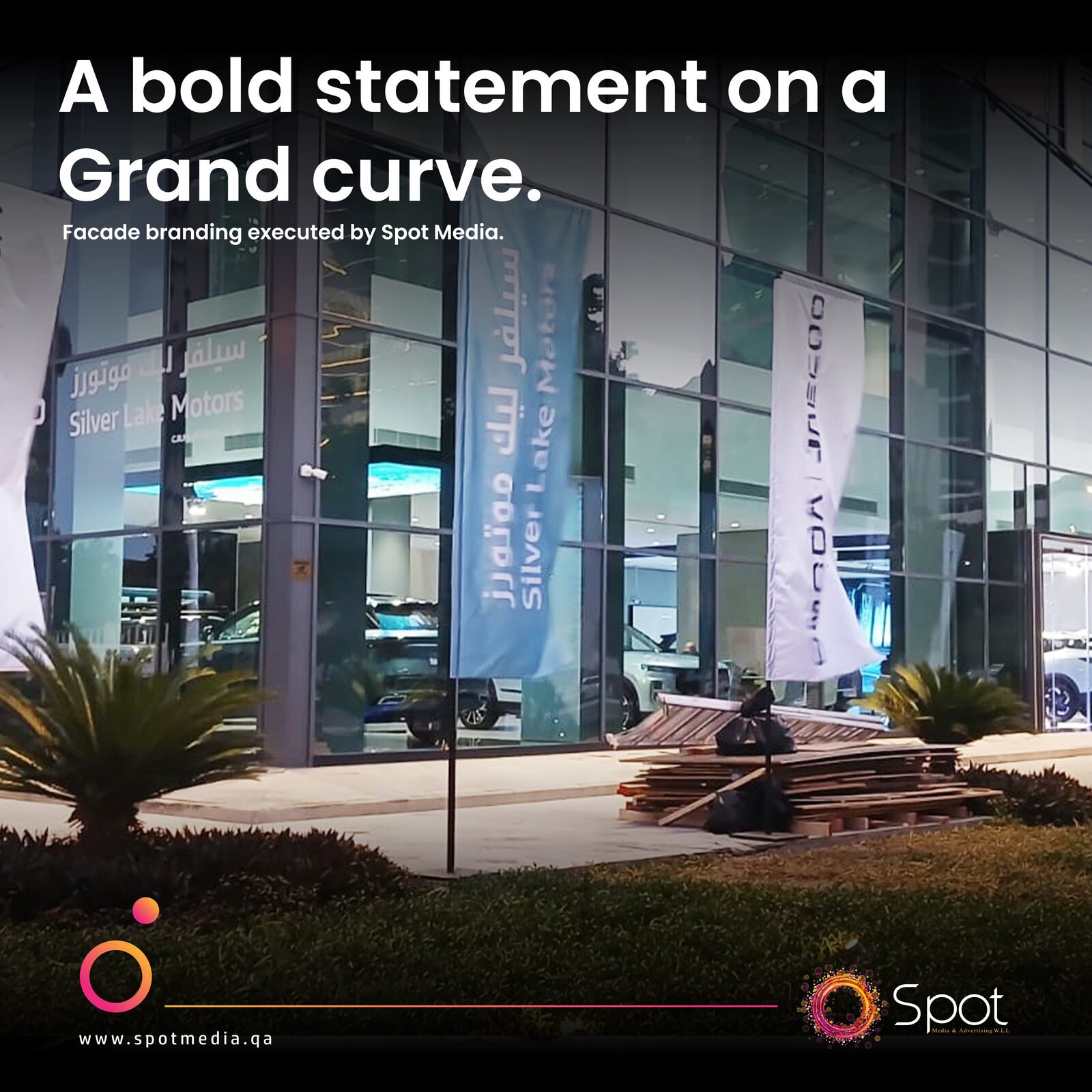 A bold statement on a grand curve 2