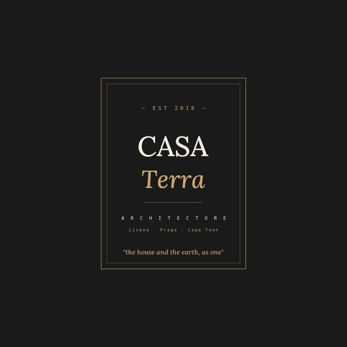 Casa Terra architectural crest